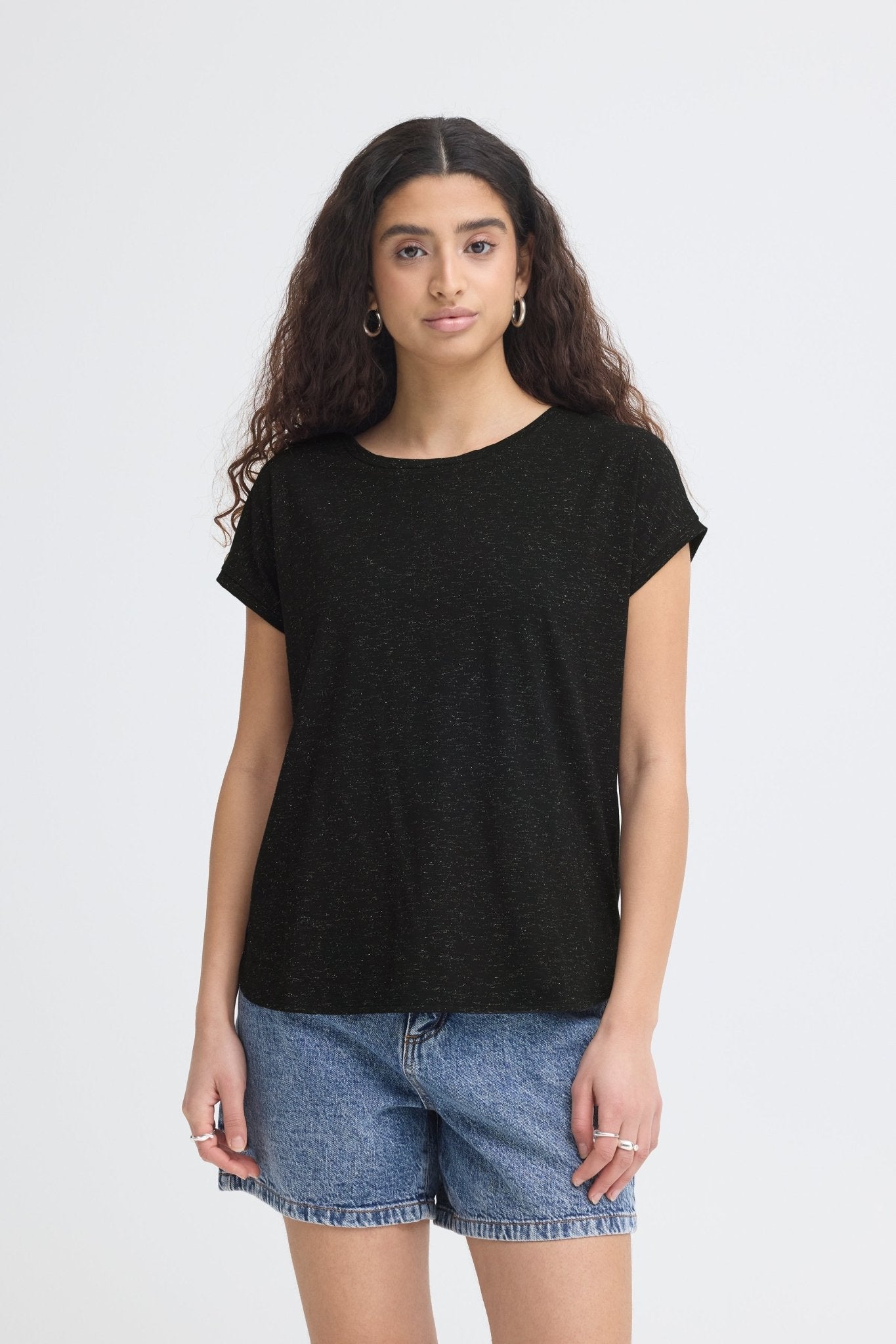 Rebel Crewneck Tee - black - Blue Sky Fashions & Lingerie