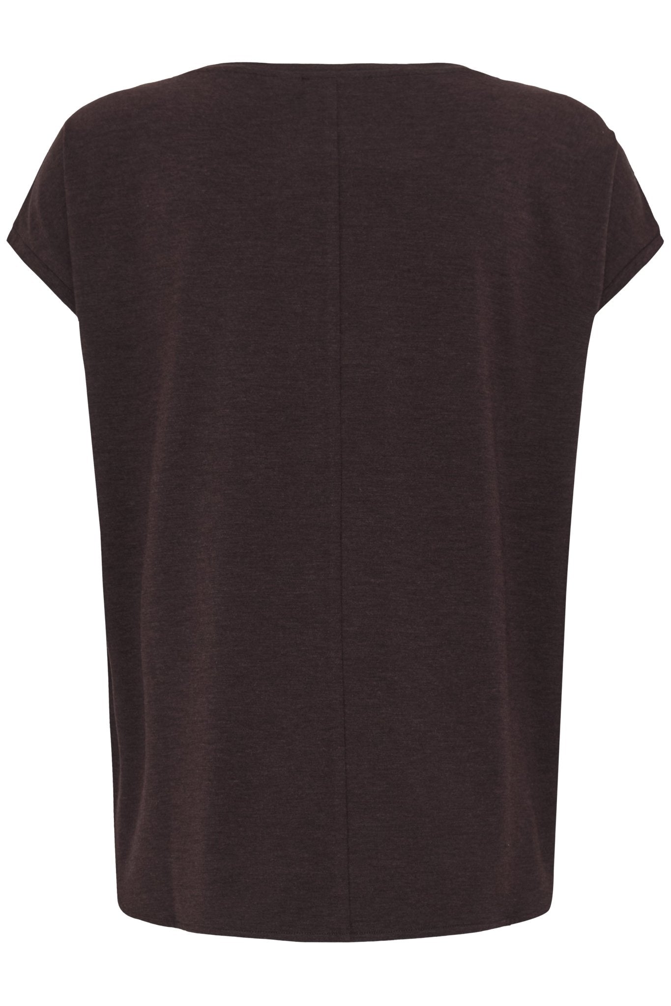 Rebel Crewneck Tee - chocolate - Blue Sky Fashions & Lingerie