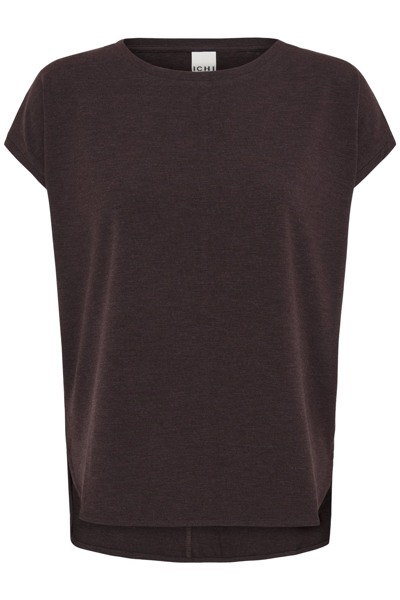 Rebel Crewneck Tee - chocolate - Blue Sky Fashions & Lingerie