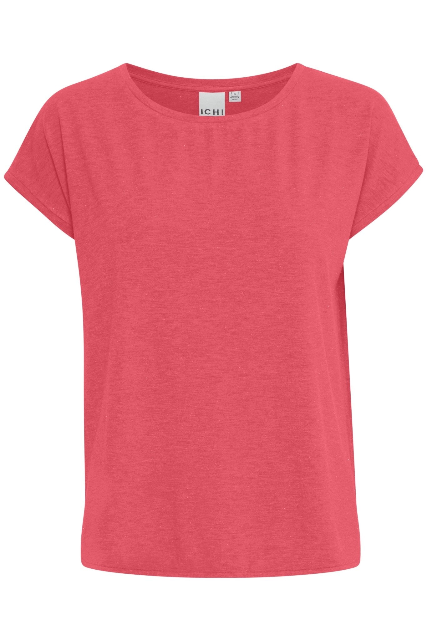 Rebel Crewneck Tee -holly berry - Blue Sky Fashions & Lingerie