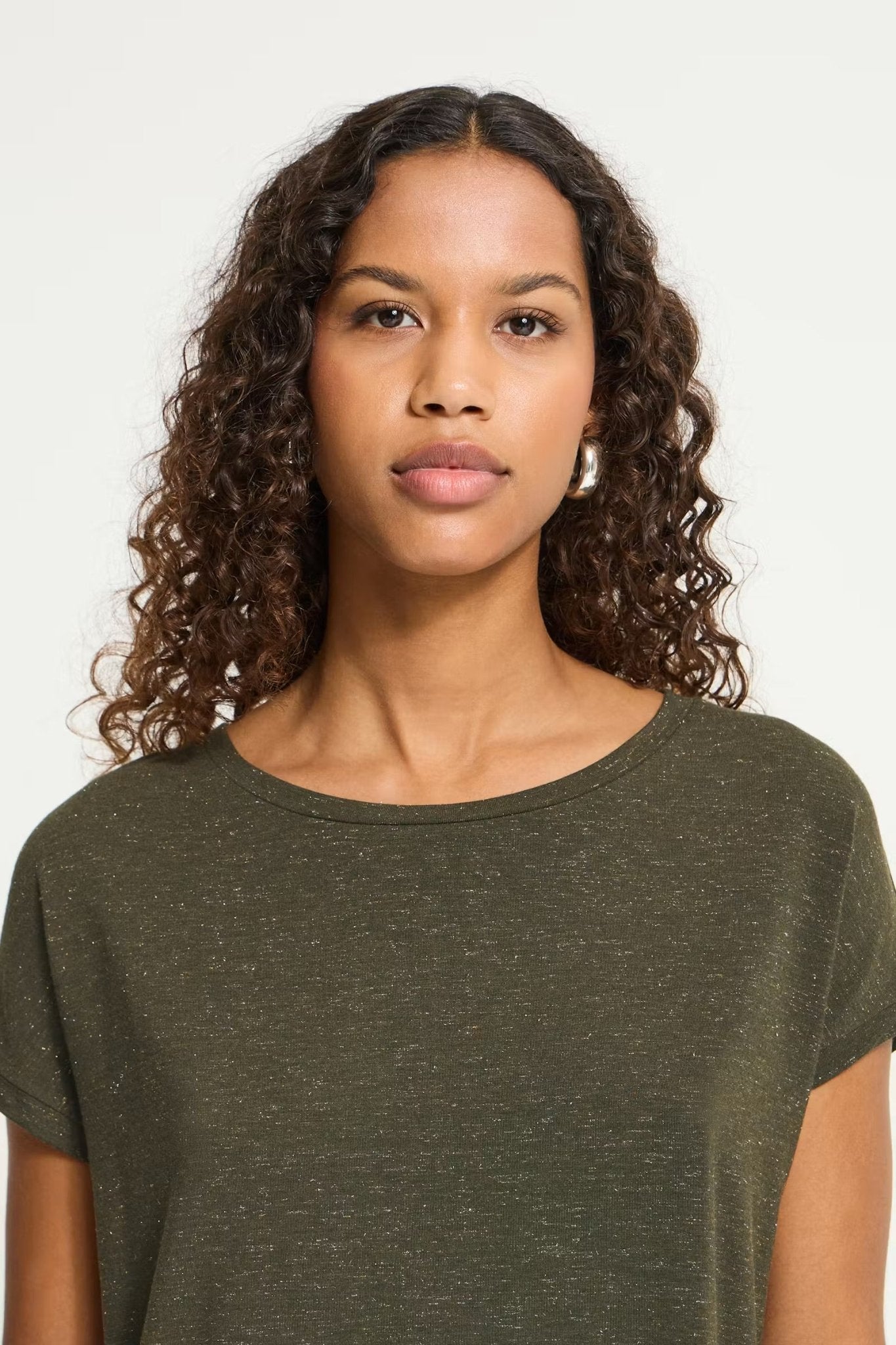 Rebel Crewneck Tee -rosin - Blue Sky Fashions & Lingerie