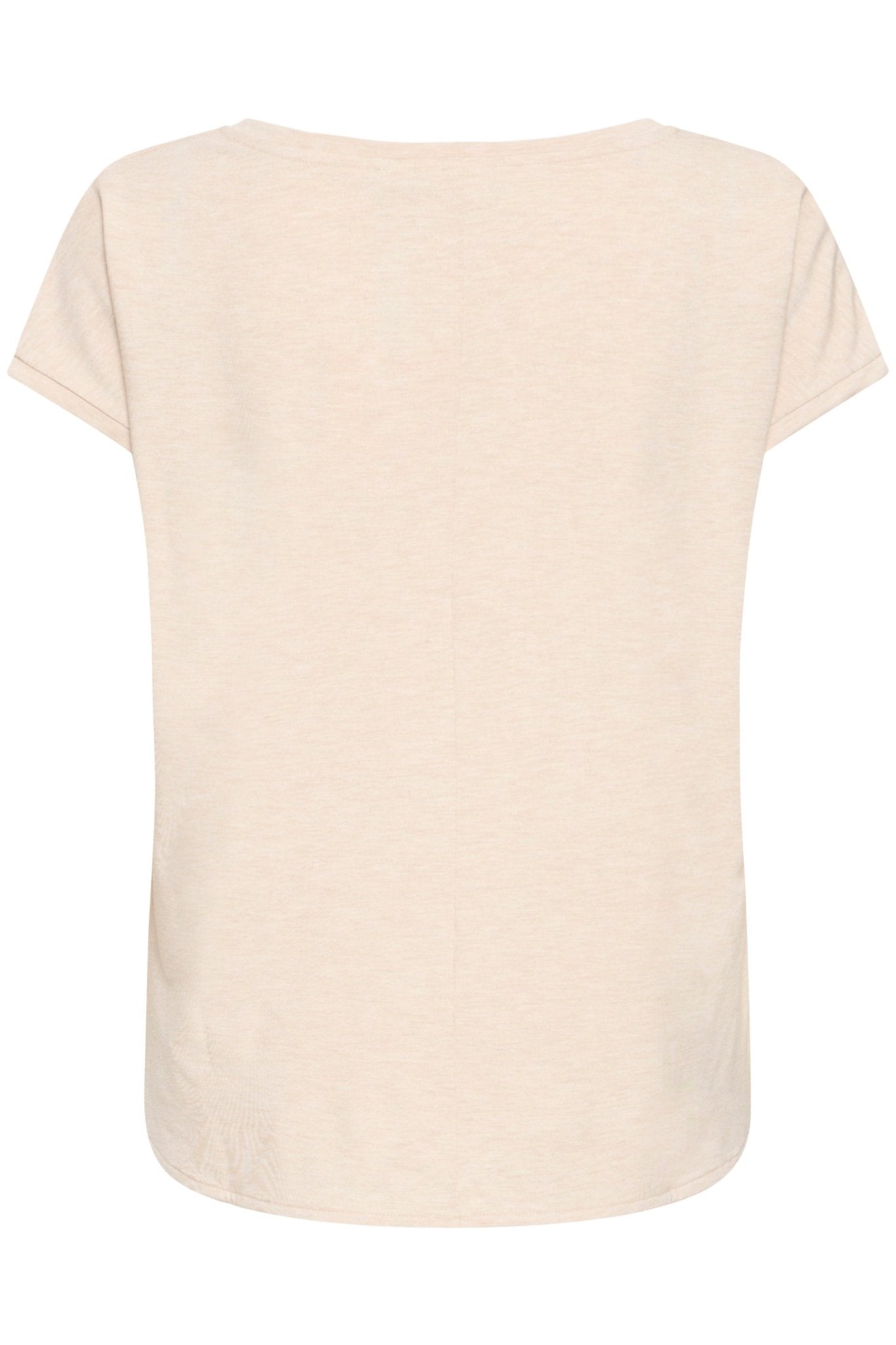 Rebel Tee by Ichi - tapioca - Blue Sky Fashions & Lingerie