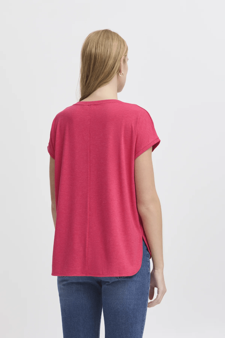 Rebel Tee by Ichi - teaberry - Blue Sky Fashions & Lingerie