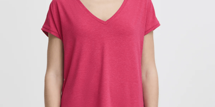 Rebel Tee by Ichi - teaberry - Blue Sky Fashions &amp; Lingerie