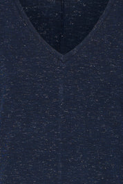 Rebel V neck Tee by Ichi - total eclipse - Blue Sky Fashions & Lingerie