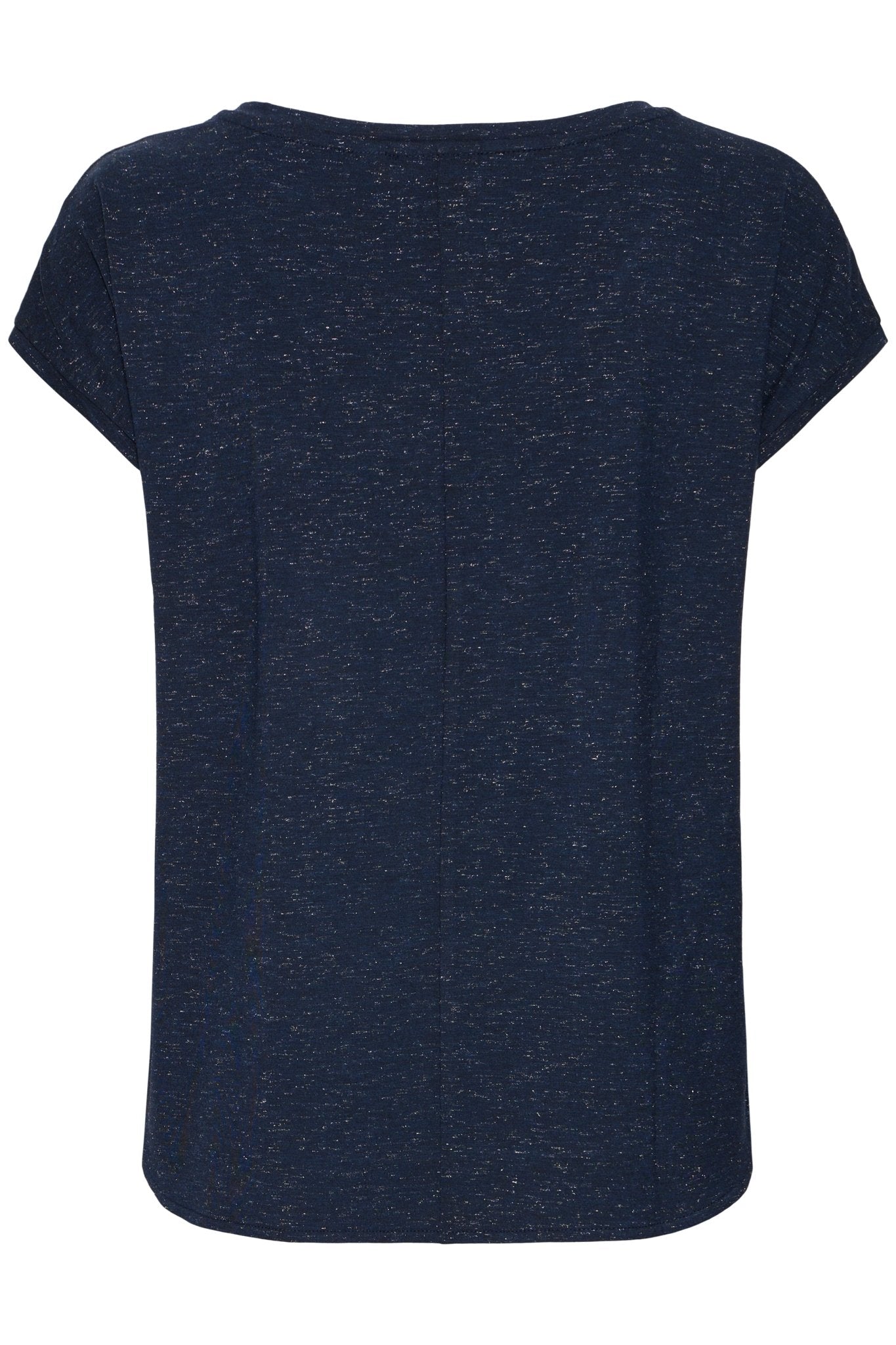 Rebel V neck Tee by Ichi - total eclipse - Blue Sky Fashions & Lingerie
