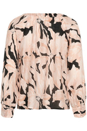 Reese Blouse - Dust Rose Floral - Blue Sky Fashions & Lingerie