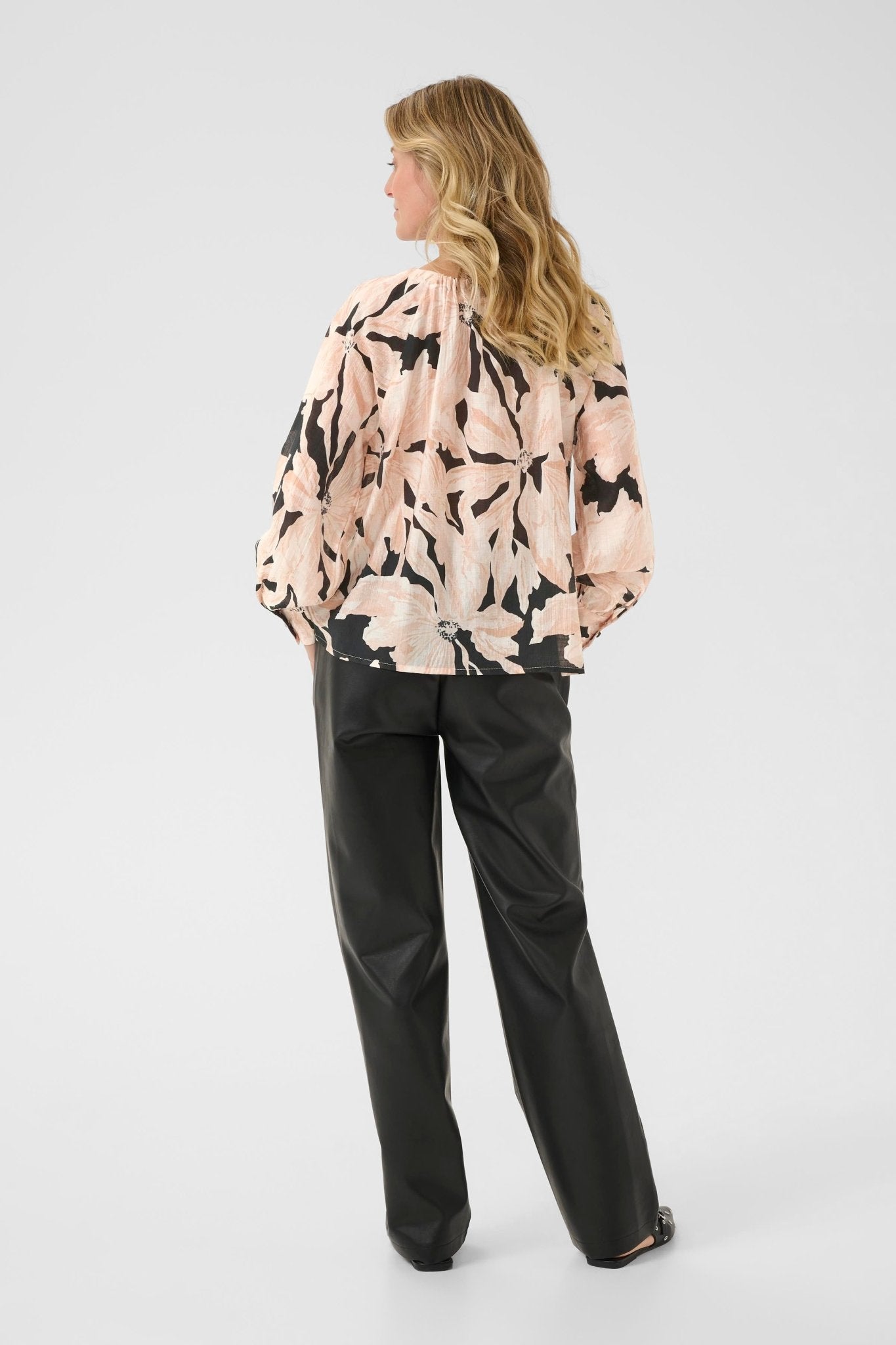 Reese Blouse - Dust Rose Floral - Blue Sky Fashions & Lingerie