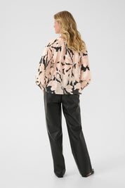 Reese Blouse - Dust Rose Floral - Blue Sky Fashions & Lingerie