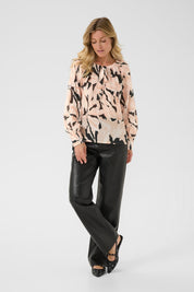 Reese Blouse - Dust Rose Floral - Blue Sky Fashions & Lingerie