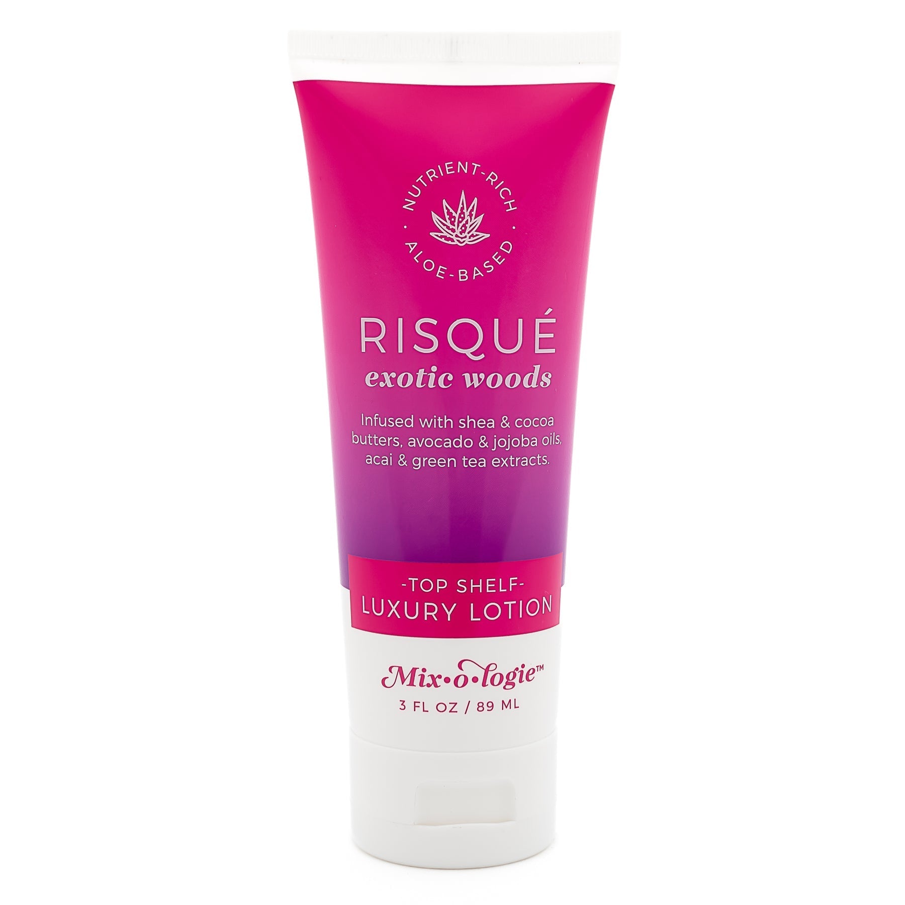 RISQUÉ (EXOTIC WOODS) | TOP SHELF LUXURY LOTION (3 FL. OZ) - Blue Sky Fashions & Lingerie