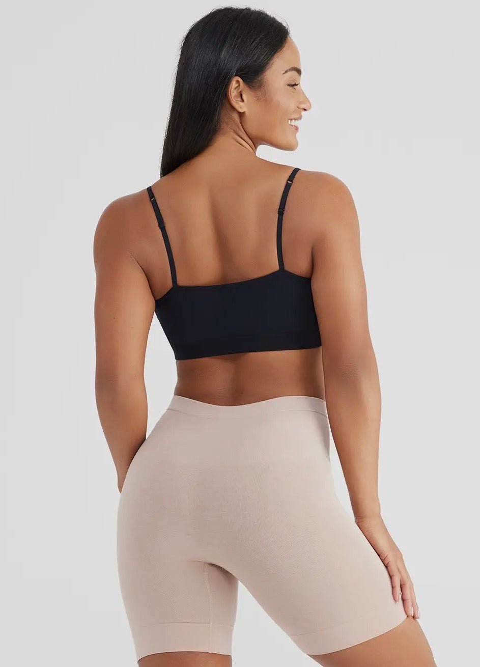 Rosie Shapewear Slip Short - 360Sculpt™ Cotton by Yummie - Almond - Blue Sky Fashions & Lingerie