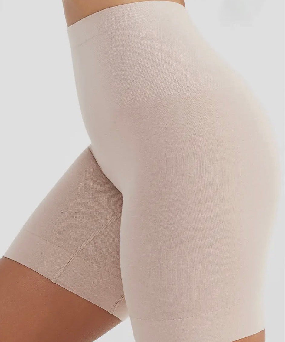Rosie Shapewear Slip Short - 360Sculpt™ Cotton by Yummie - Almond - Blue Sky Fashions & Lingerie