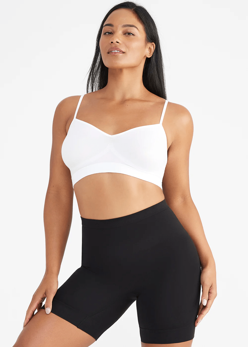 Rosie Shapewear Slip Short - 360Sculpt™ Cotton by Yummie - Black - Blue Sky Fashions & Lingerie