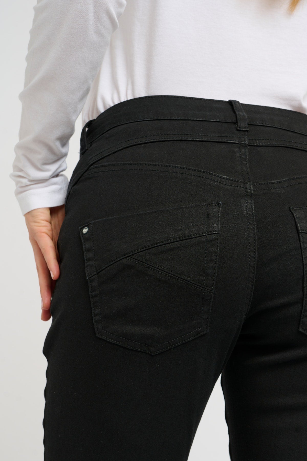 Sandy Jeans by Cream - pitch black - Blue Sky Fashions & Lingerie