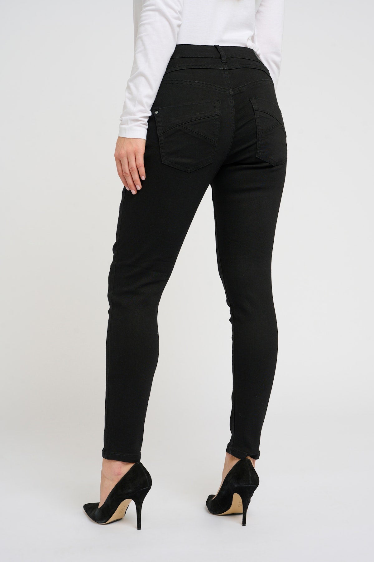 Sandy Jeans by Cream - pitch black - Blue Sky Fashions & Lingerie