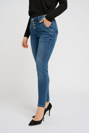 Sandy Jeans by Cream - rich blue denim - Blue Sky Fashions & Lingerie