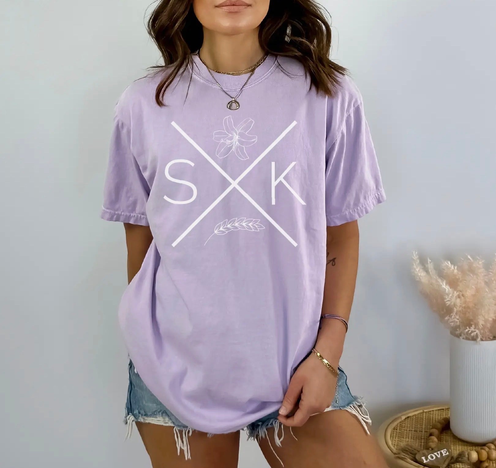Sask X Unisex T-Shirt - Orchid - Blue Sky Fashions & Lingerie
