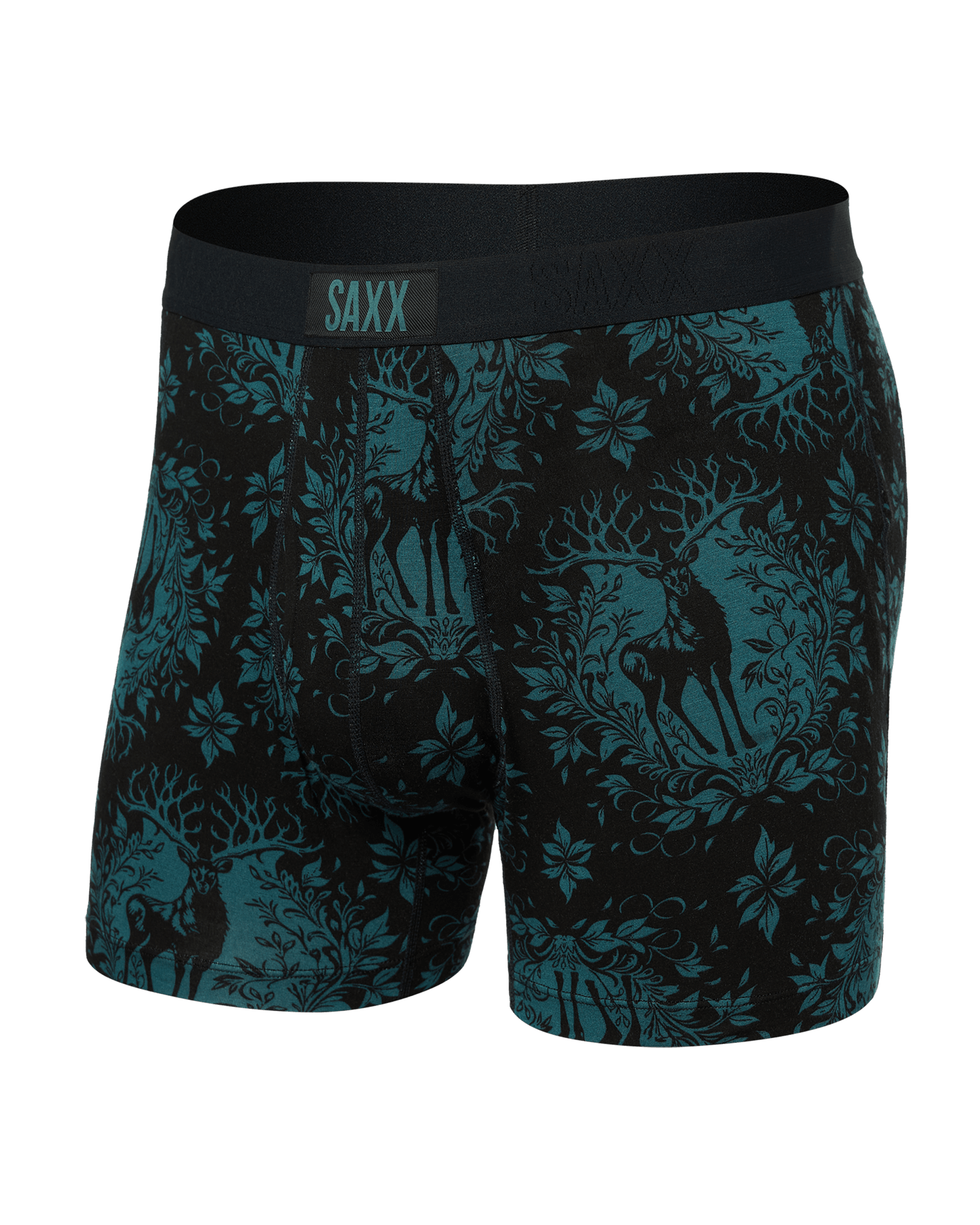 Saxx Ultra Super Soft Boxer Brief with fly - Deer Damask - Blue Sky Fashions & Lingerie