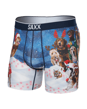 Saxx Volt Mesh Boxer Brief - Dogs of Saxxmas - Blue Sky Fashions & Lingerie