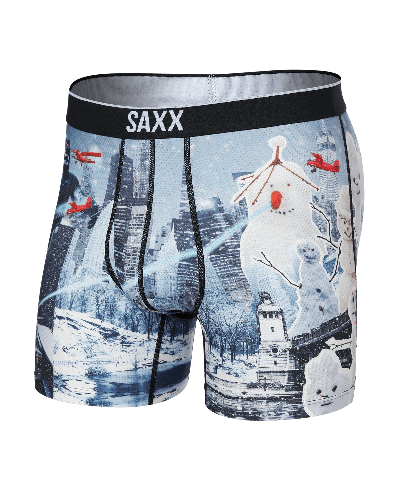 Saxx Volt Mesh Boxer Brief - Frosty invasion grey - Blue Sky Fashions & Lingerie