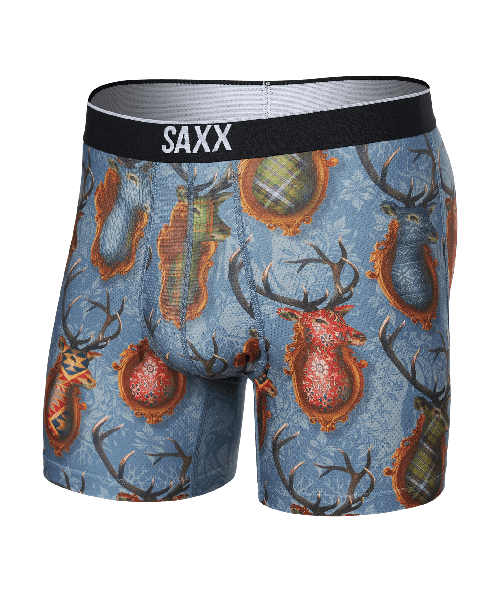 Saxx Volt Mesh Boxer Brief - Mr Deer face - Blue Sky Fashions & Lingerie