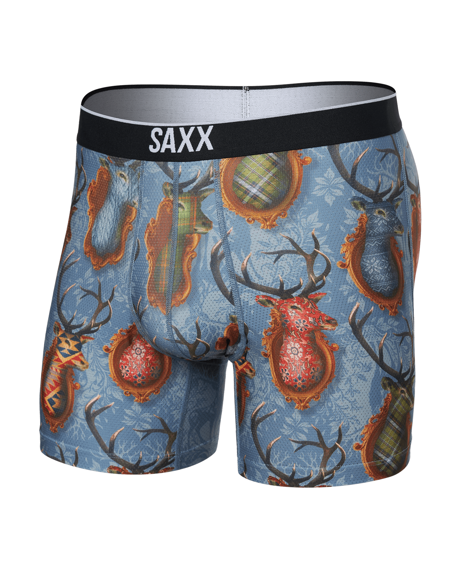 Saxx Volt Mesh Boxer Brief - Mr Deer face - Blue Sky Fashions & Lingerie