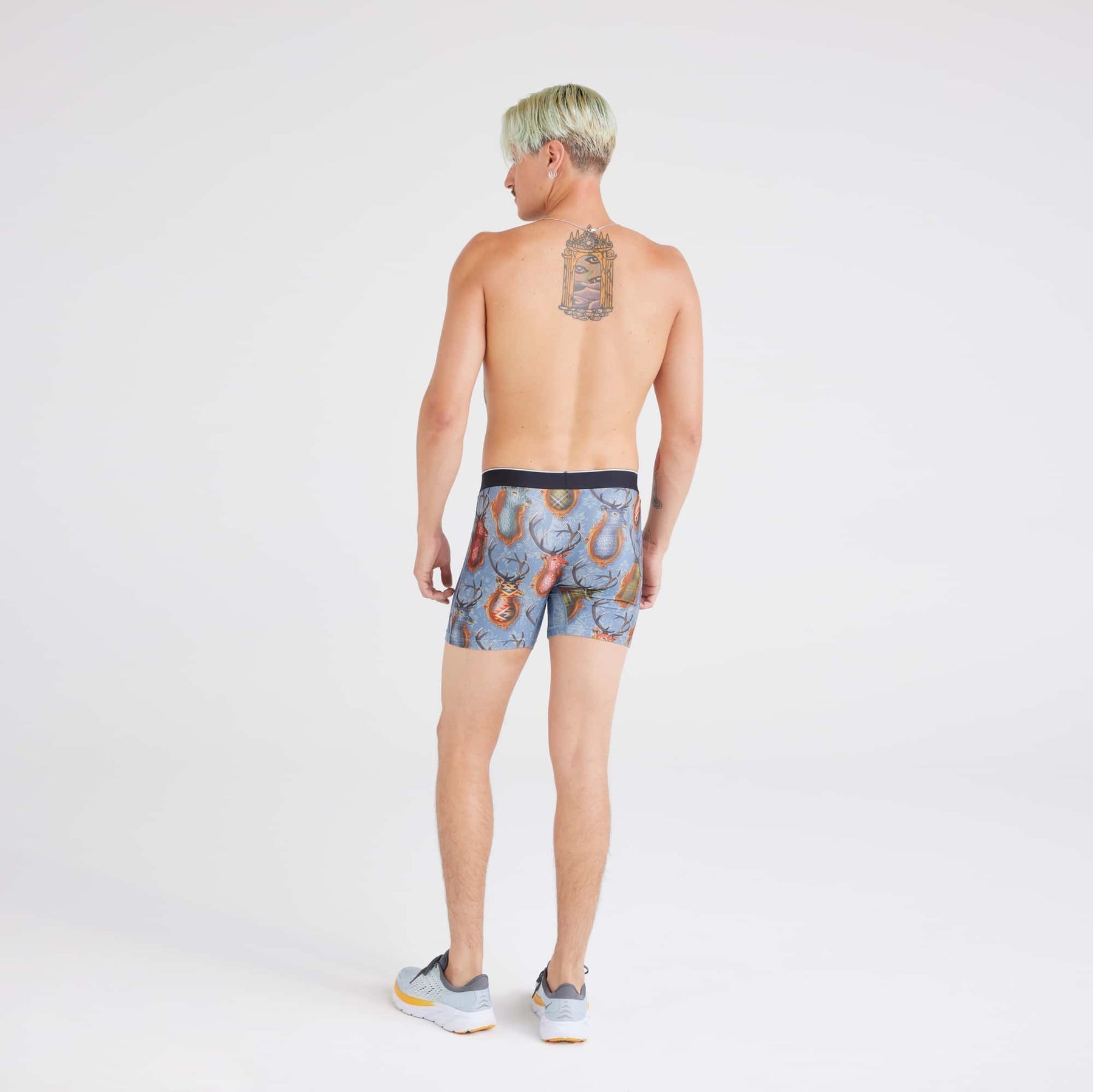 Saxx Volt Mesh Boxer Brief - Mr Deer face - Blue Sky Fashions & Lingerie