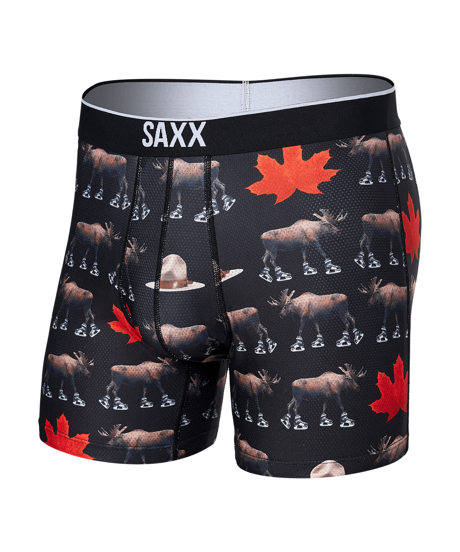 Saxx Volt Mesh Boxer Brief - national pastime black - Blue Sky Fashions & Lingerie