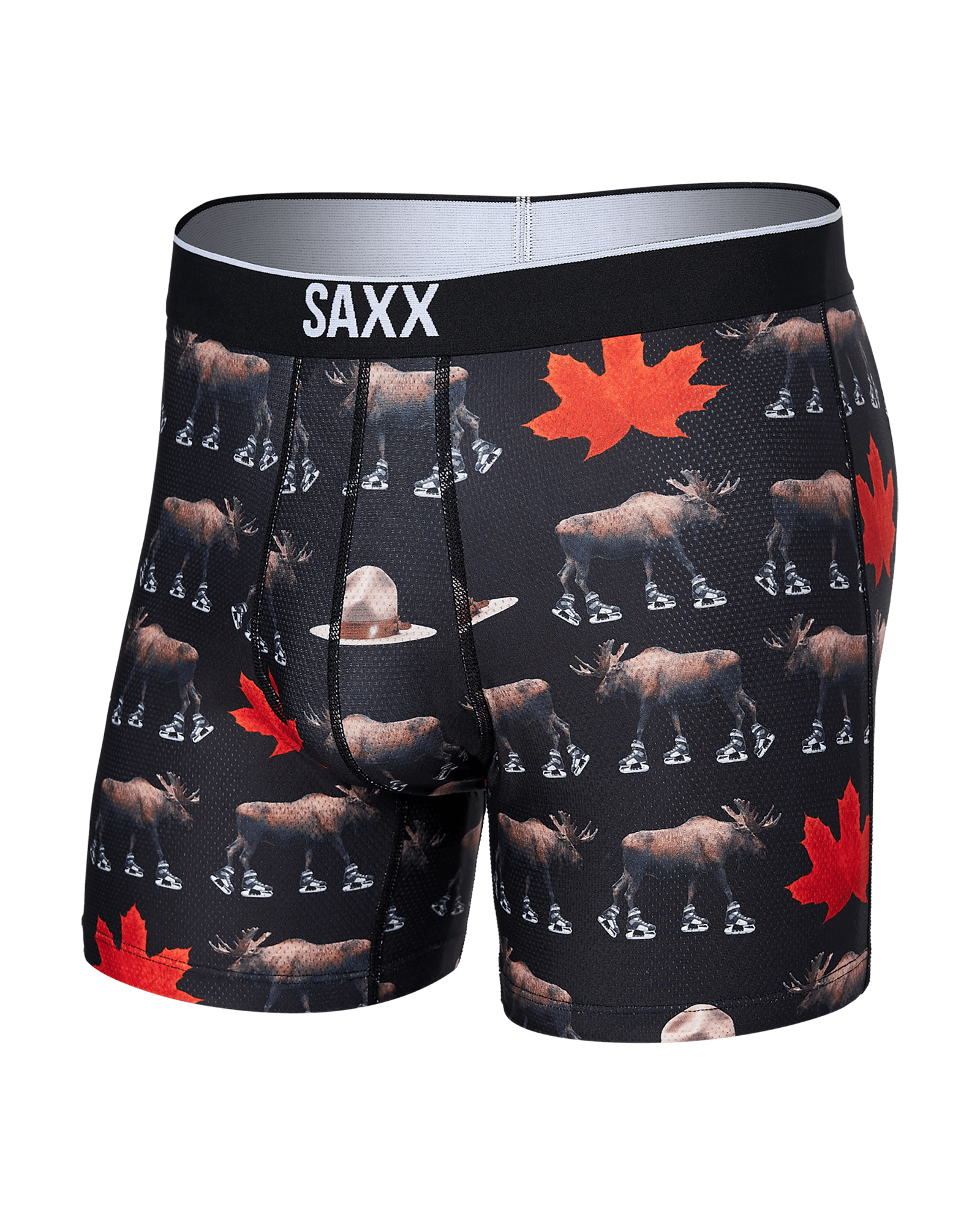 Saxx Volt Mesh Boxer Brief - national pastime black - Blue Sky Fashions & Lingerie