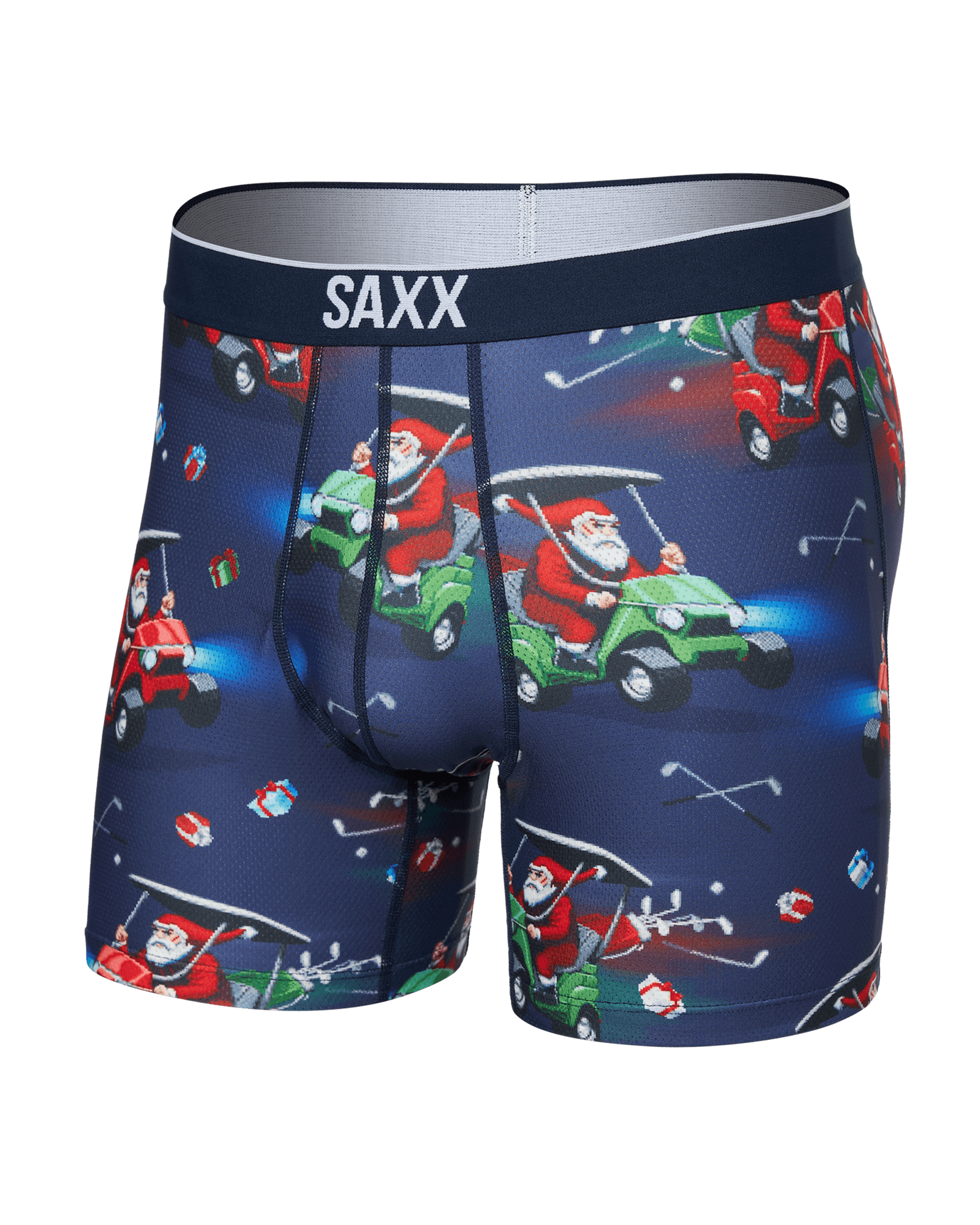 Saxx Volt Mesh Boxer Brief - open sleigh navy - Blue Sky Fashions & Lingerie