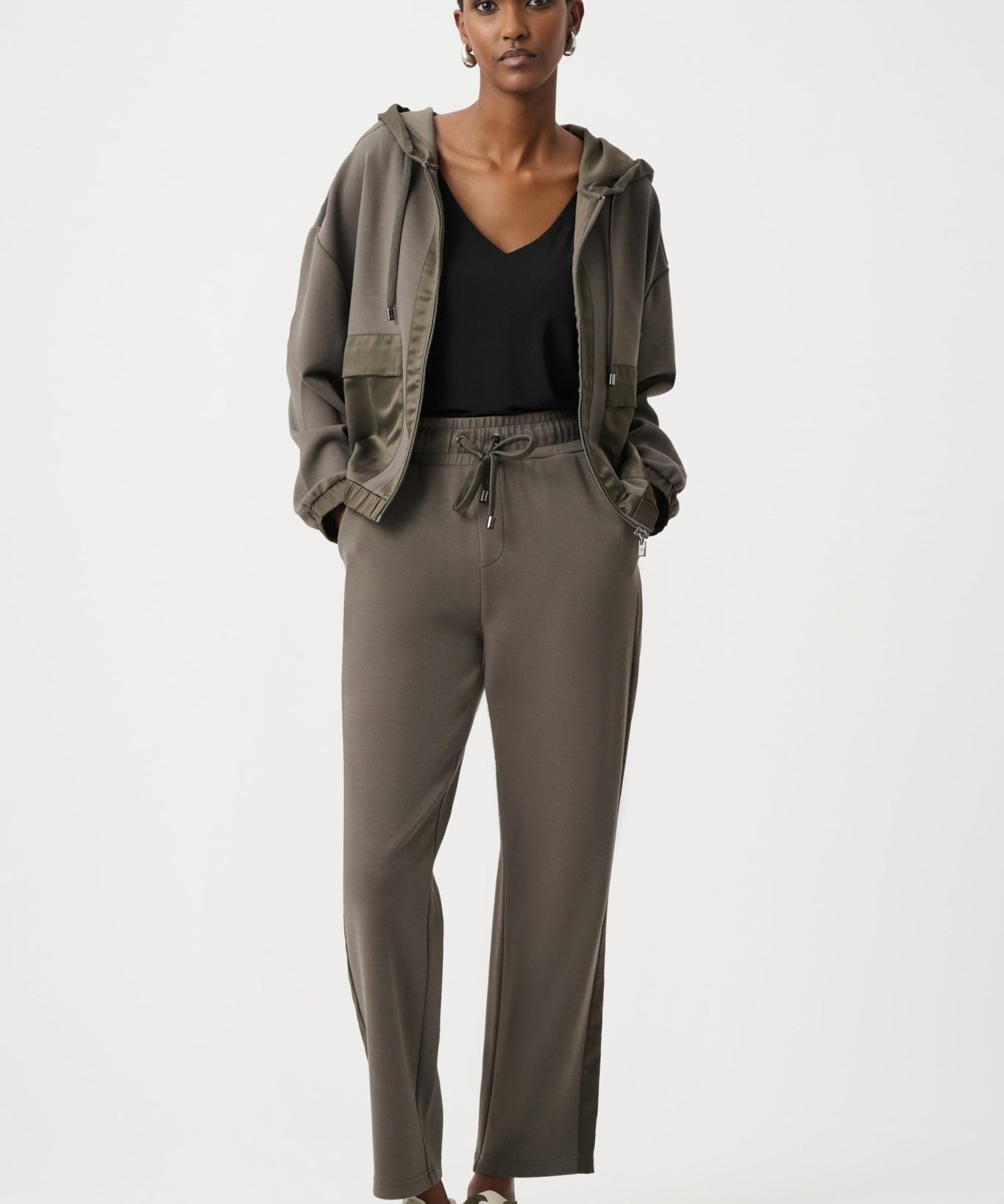 Scuba Jersey Straight Leg Pants 263623 - Blue Sky Fashions & Lingerie