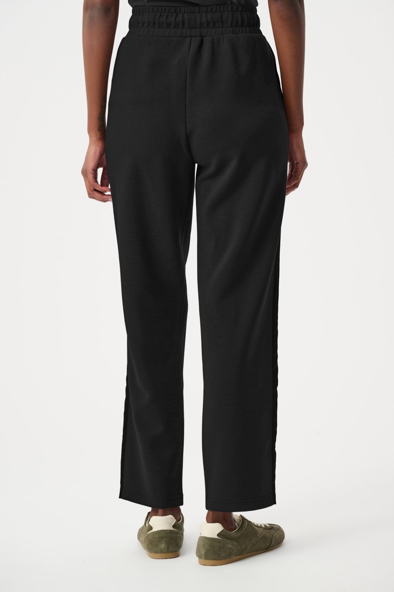Scuba Jersey Straight Leg Pants 263623 by Joseph Ribkoff - black - Blue Sky Fashions & Lingerie