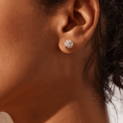 SEA SALT SPARKLE BALL™ STUD EARRINGS 8mm - Blue Sky Fashions & Lingerie