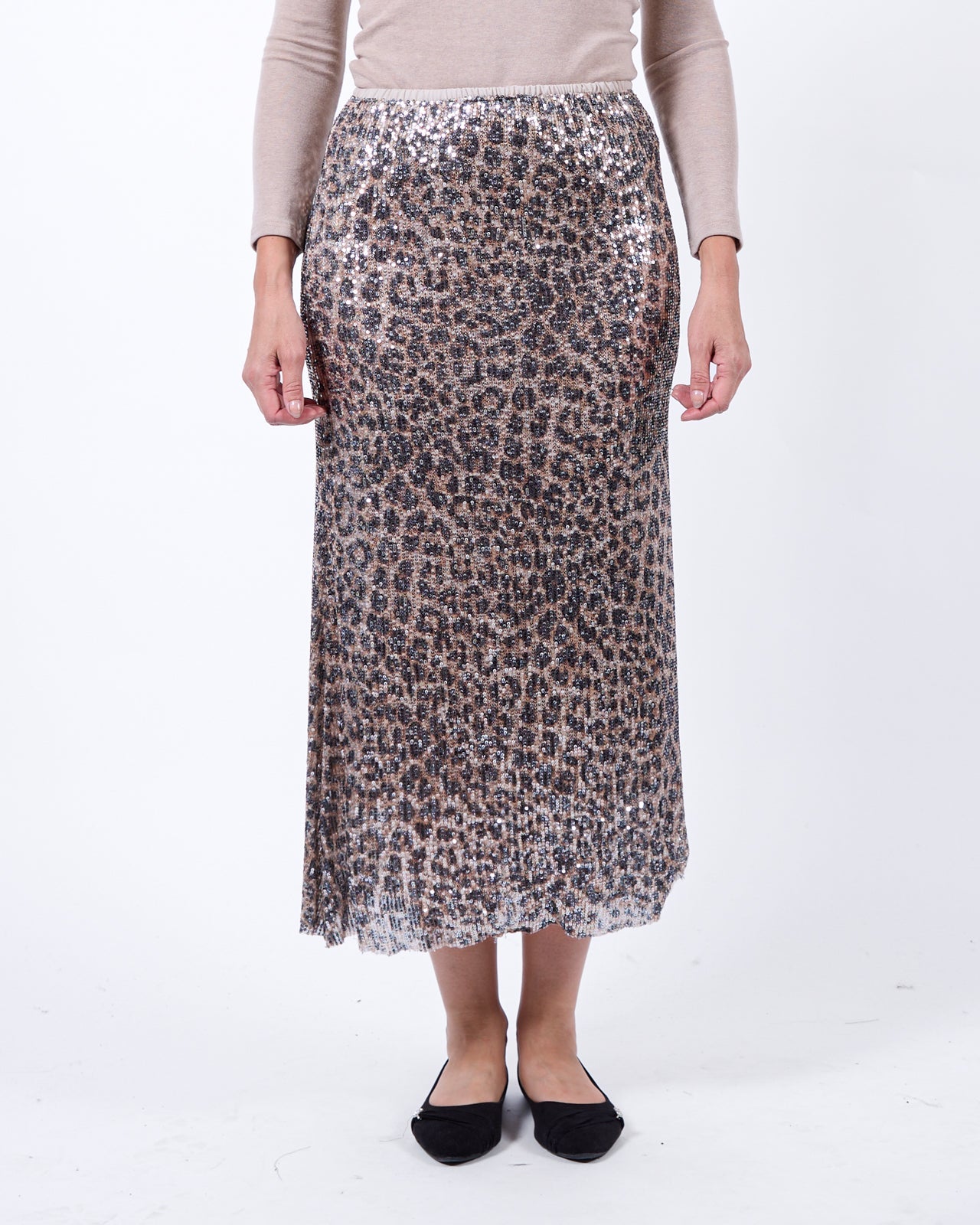 Sequin stretch long skirt - Blue Sky Fashions & Lingerie