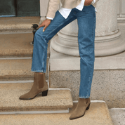 Shadie H2O Army Green Suede bootie - Blue Sky Fashions & Lingerie