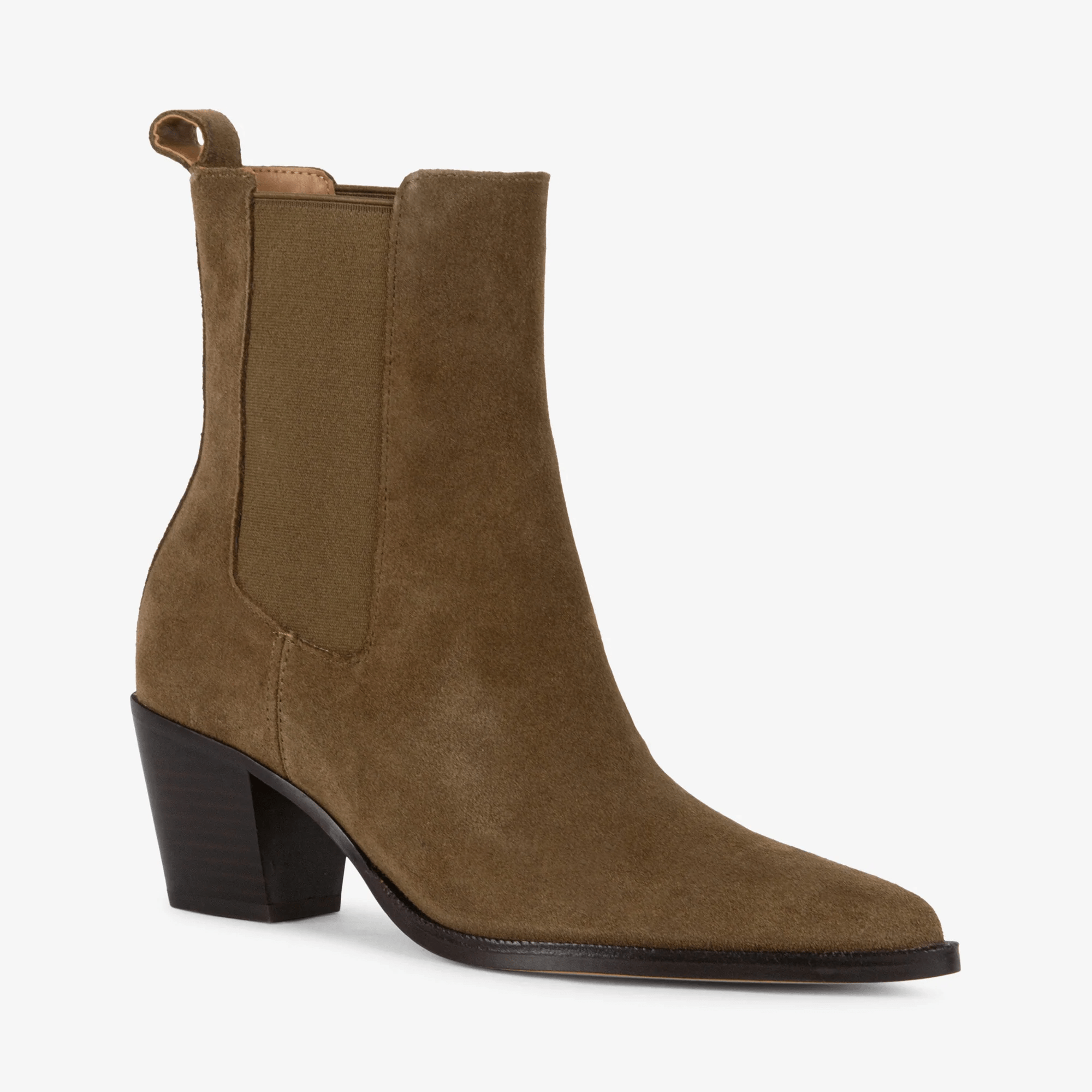 Shadie H2O Army Green Suede bootie - Blue Sky Fashions & Lingerie