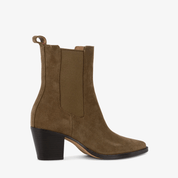 Shadie H2O Army Green Suede bootie - Blue Sky Fashions & Lingerie