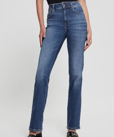 Shape Up Straight Denim Jeans by Guess - Blue Sky Fashions & Lingerie