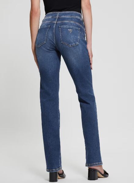 Shape Up Straight Denim Jeans by Guess - Blue Sky Fashions & Lingerie