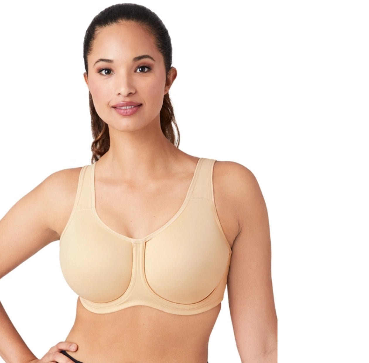 Simone Sport Underwire Bra 855170 by Wacoal - Sand - Blue Sky Fashions & Lingerie