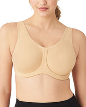 Simone Sport Underwire Bra 855170 by Wacoal - Sand - Blue Sky Fashions & Lingerie