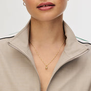 SINGAPORE SLIDER CHAIN NECKLACE - Gold - Blue Sky Fashions & Lingerie