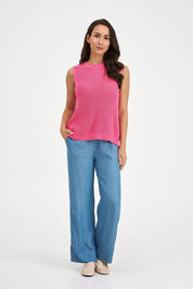 Sleeveless Sweater - Hibiscus - Blue Sky Fashions & Lingerie