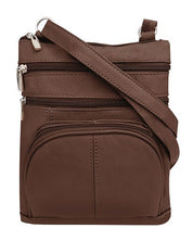 Small Leather Classic Carry-All RM0004A in Brown - Blue Sky Fashions & Lingerie