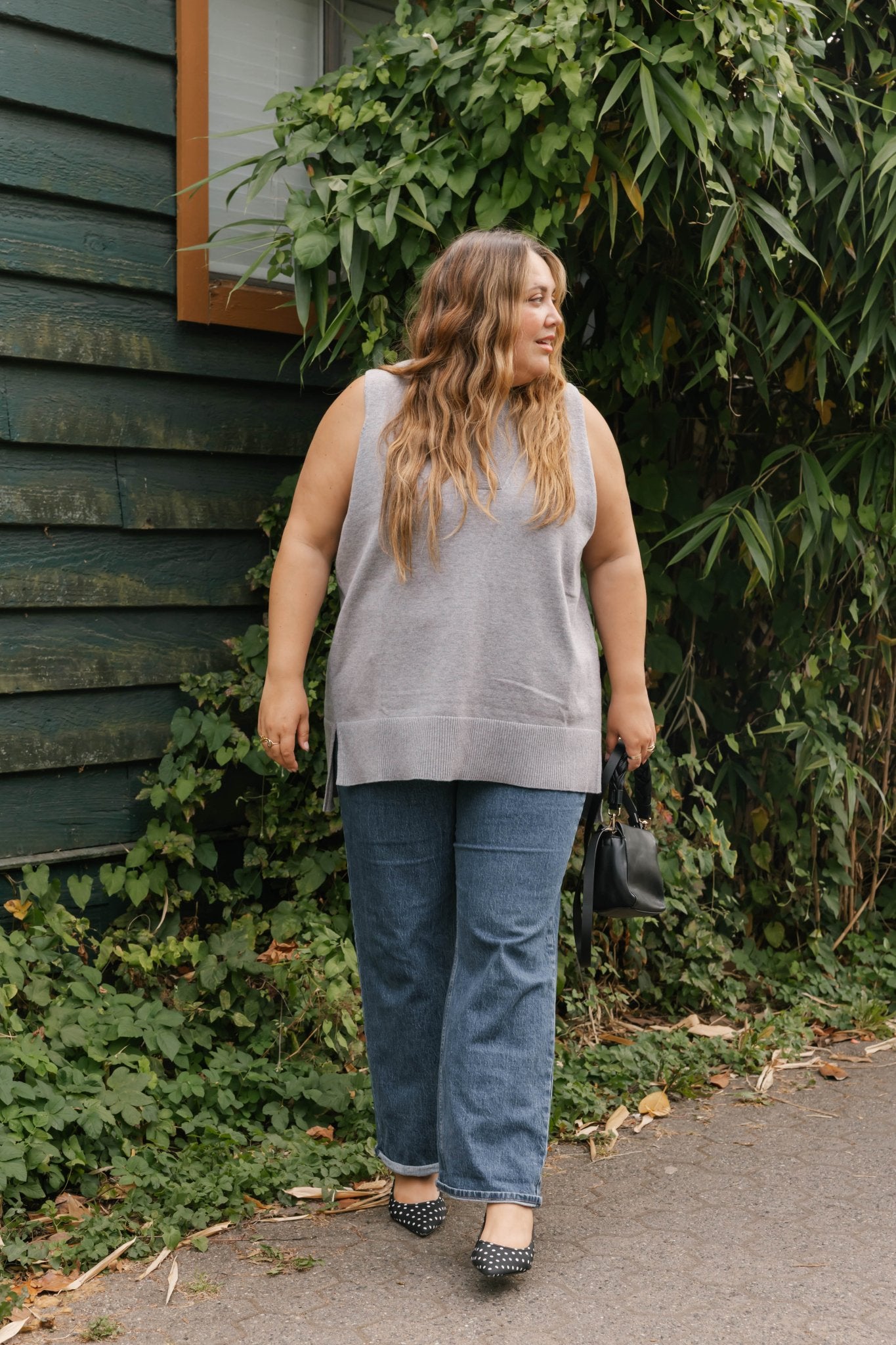 Smash + Tess BLAIR KNIT VEST IN LIGHT GREY - Blue Sky Fashions & Lingerie