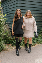 Smash + Tess BLAIR KNIT VEST IN MIDNIGHT BLACK - Blue Sky Fashions & Lingerie