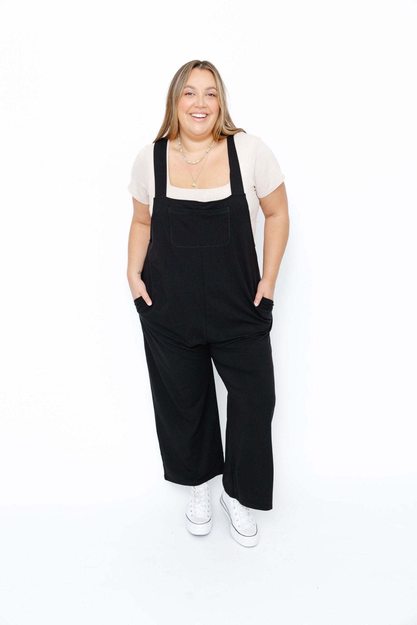 Smash + Tess MIA ROMPERALLS IN MIDNIGHT BLACK - Blue Sky Fashions & Lingerie