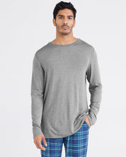 Snooze long sleeve modal tee in grey - Blue Sky Fashions & Lingerie