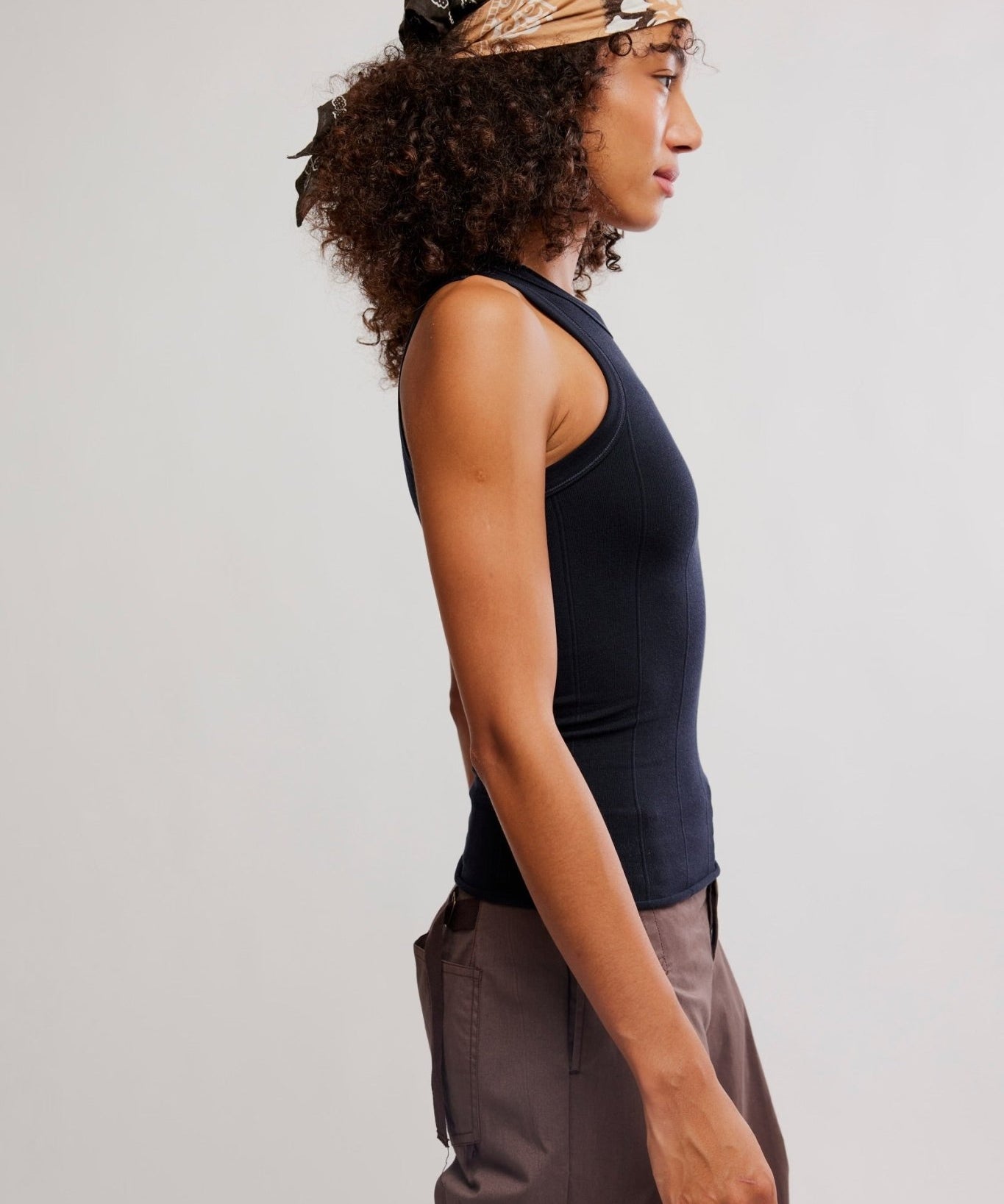 So Soft Seamless Modal Tank - black - Blue Sky Fashions & Lingerie